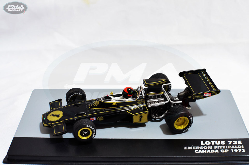 EMERSON FITTIPALDI 1973 LOTUS 72E 1:43